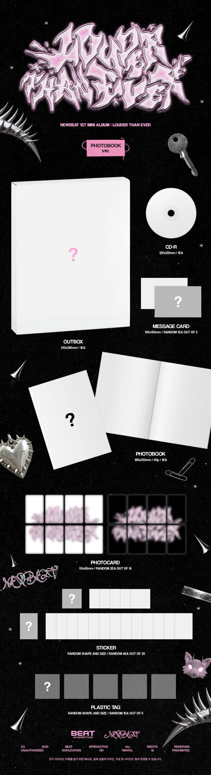 NEWBEAT - LOUDER THAN EVER [PHOTO BOOK Ver.]