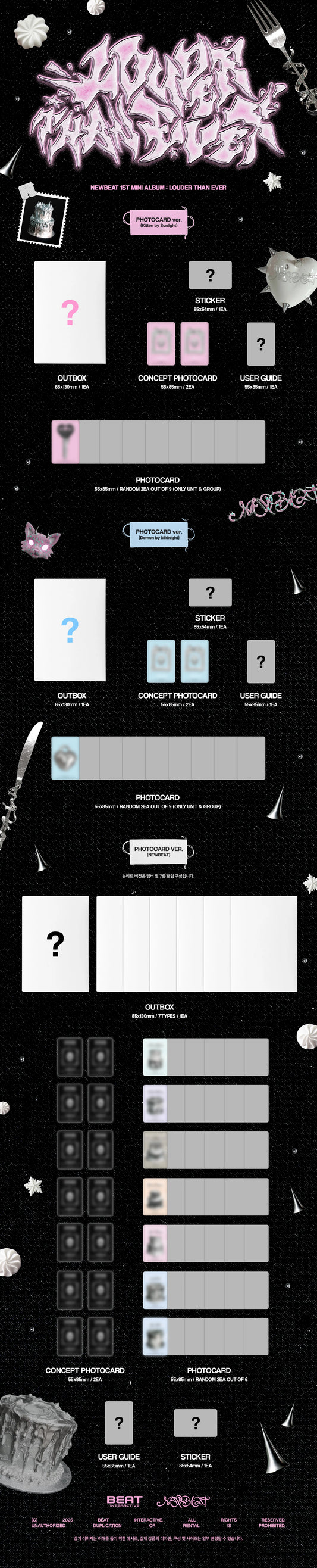 NEWBEAT - LOUDER THAN EVER [POCAALBUM Ver.]