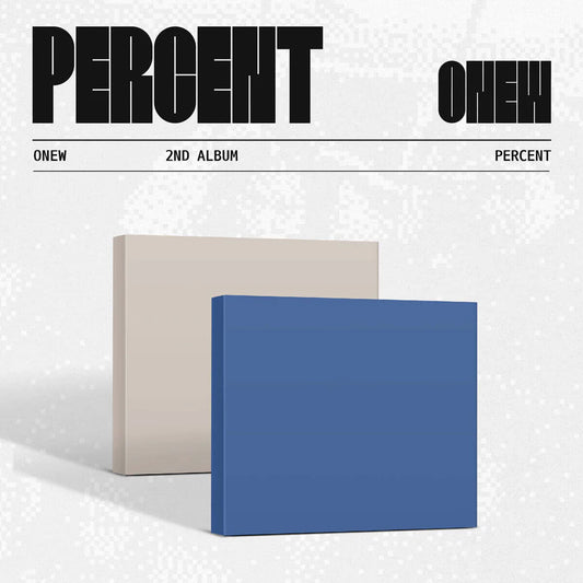ONEW - PERCENT [Digipack Ver.]