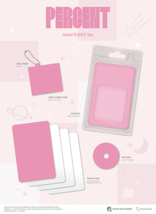 ONEW - PERCENT [Jewel Rabbit Ver.]
