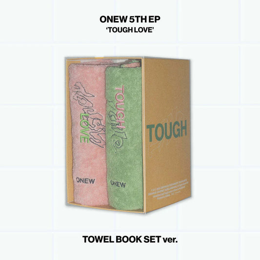 ONEW - TOUGH LOVE [TOWEL BOOK SET Ver.]
