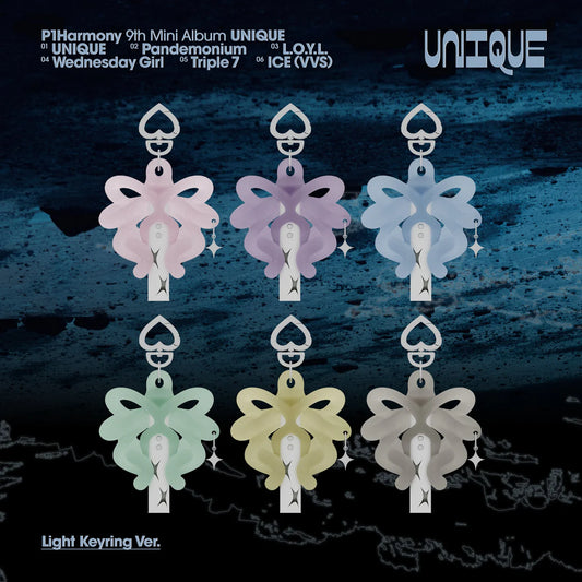 P1Harmony - UNIQUE [Light Keyring Ver.]