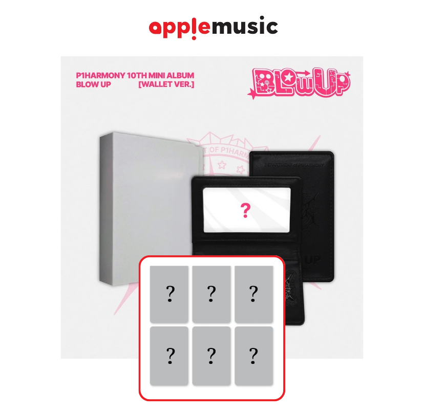 [APPLEMU] P1Harmony - BLOW UP [Wallet Ver.]