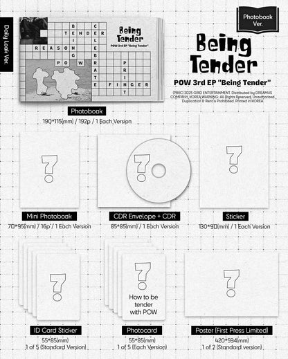 POW - Being Tender [Photobook Ver.]
