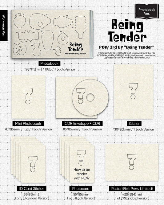 POW - Being Tender [Photobook Ver.]