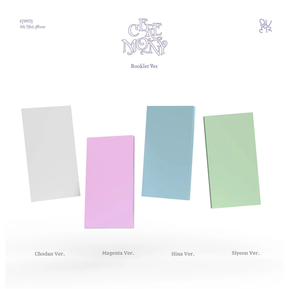 QWER - CEREMONY [Booklet Ver.]