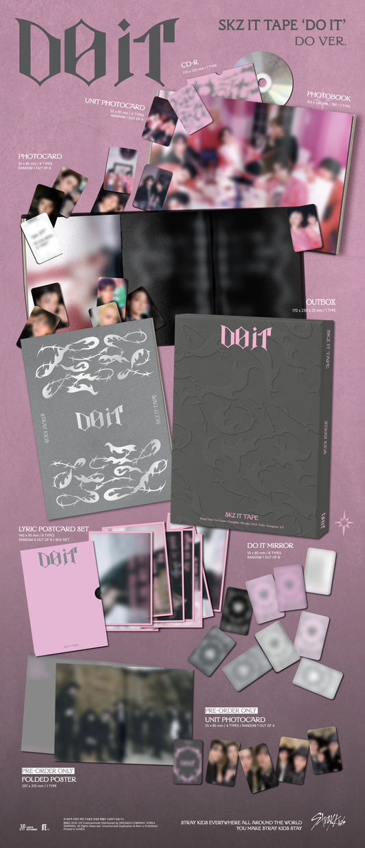 Stray Kids - SKZ IT TAPE "DO IT" [DO Ver.]