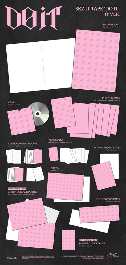 [BDM POB] Stray Kids - SKZ IT TAPE "DO IT" [IT Ver.]