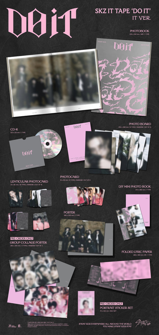 Stray Kids - SKZ IT TAPE "DO IT" [IT Ver.]