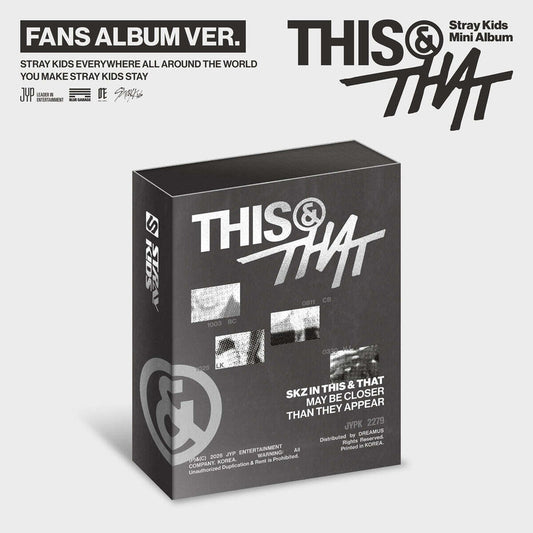 Stray Kids - THIS & THAT [FANS ALBUM Ver.]