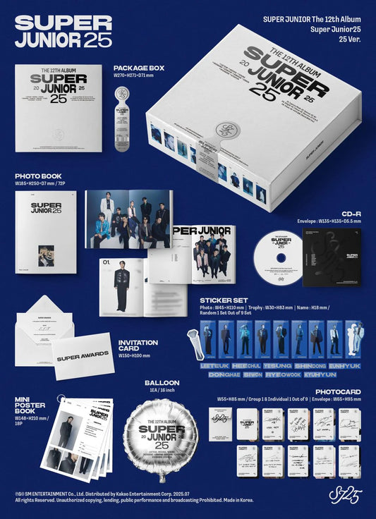 Super Junior - Super Junior25 [25 Ver.]