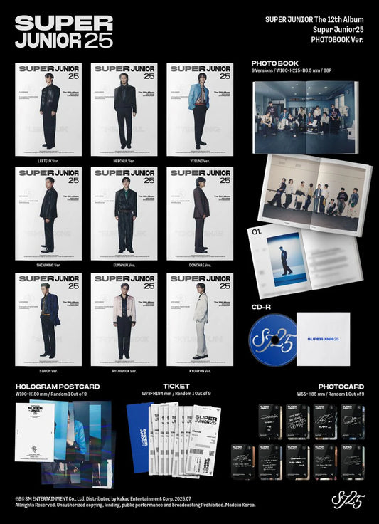 Super Junior - Super Junior25 [PHOTOBOOK Ver.]