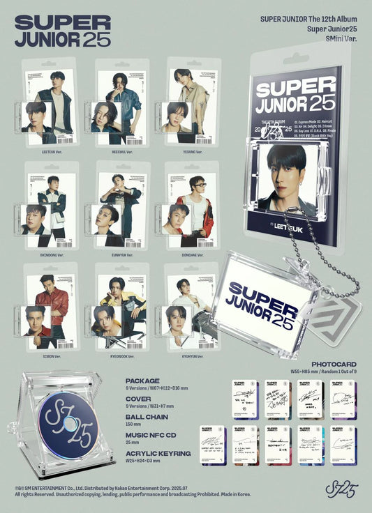 Super Junior - Super Junior25 [SMini Ver. (Smart Album)]