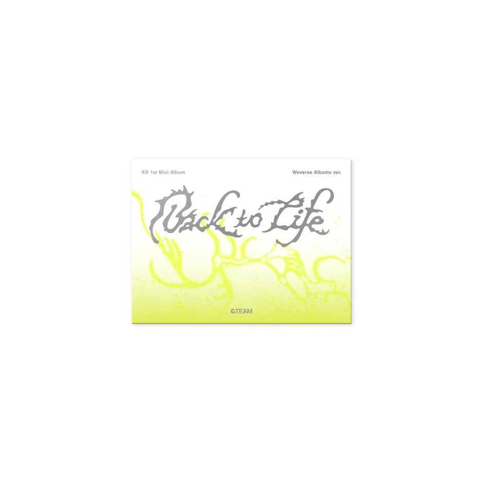 &TEAM - Back to Life [Photocard Box (Weverse Albums Ver.)]