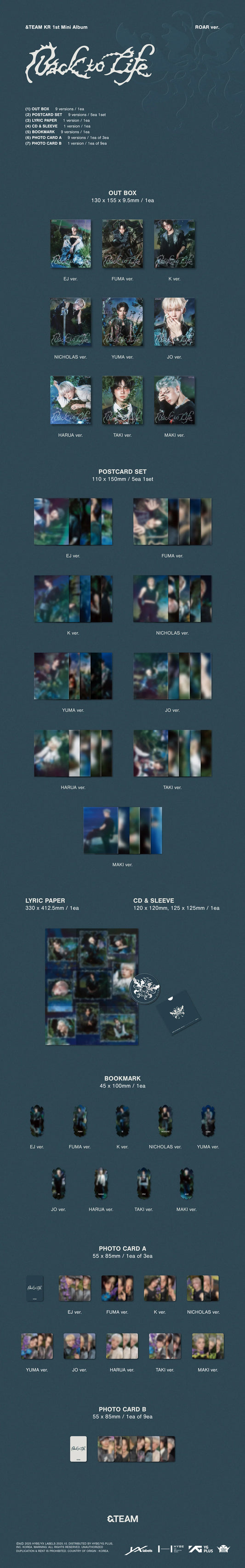 &TEAM - Back to Life [ROAR Ver.]