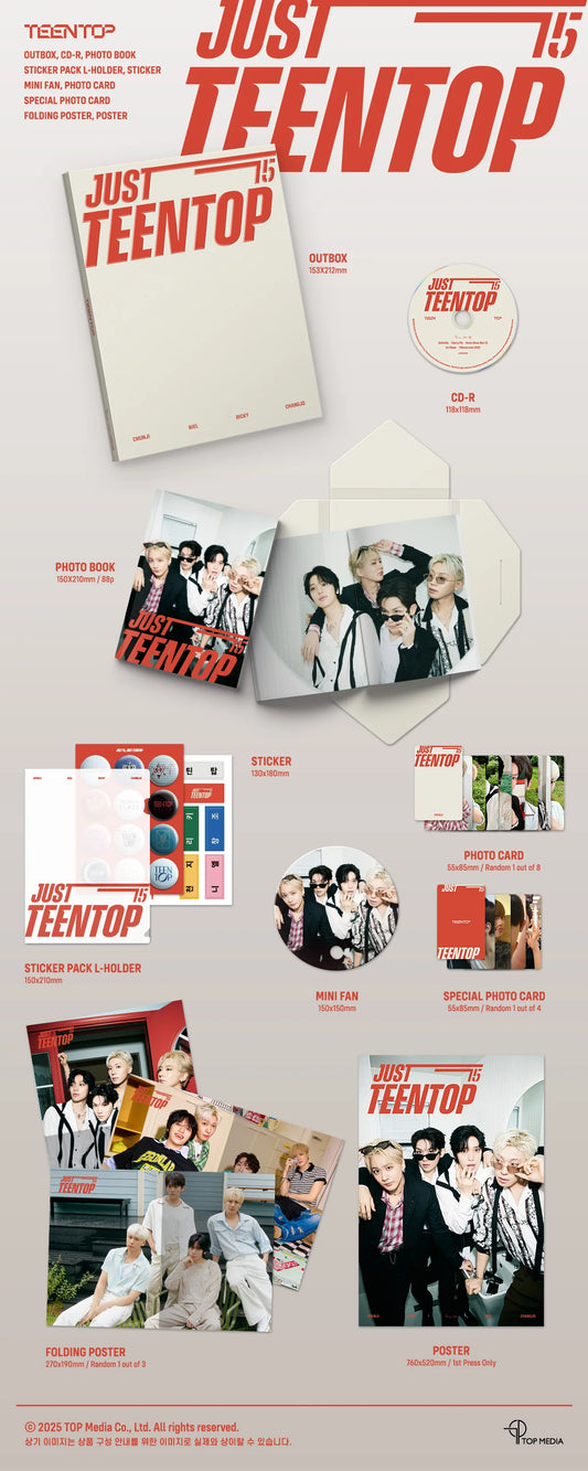 TEEN TOP - Just 15, Just Teen Top [CD Ver.]