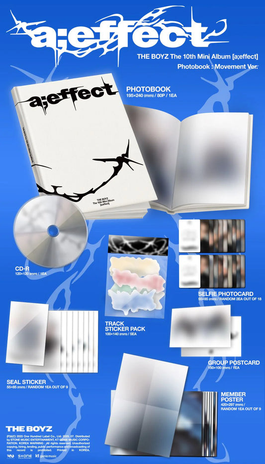 THE BOYZ - a;effect [Movement Ver. (Photobook Ver.)]