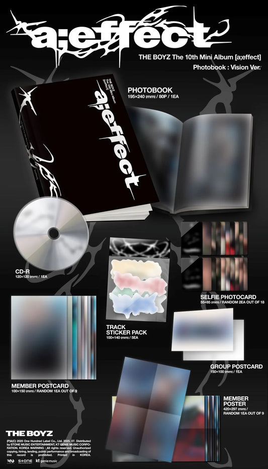 THE BOYZ - a;effect [Vision Ver. (Photobook Ver.)]