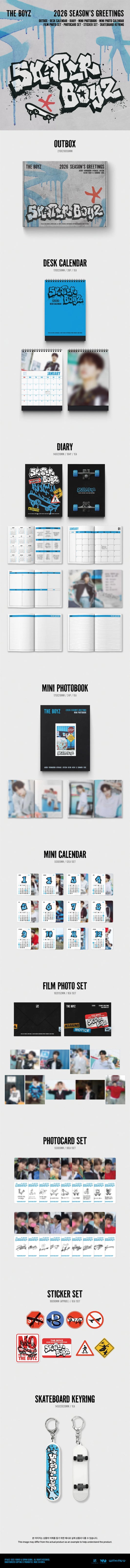 THE BOYZ - 2026 SEASON'S GREETINGS [THE BOYZ : SKATER BOYZ]