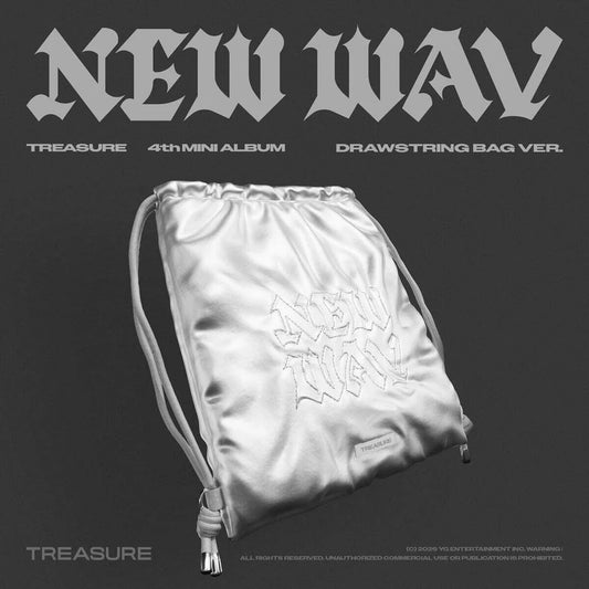 TREASURE - NEW WAV [DRAWSTRING BAG Ver. (Limited Edition)]