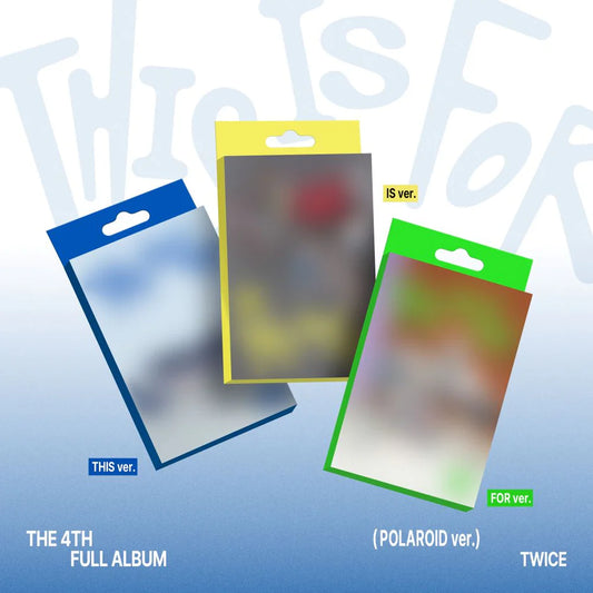 TWICE - THIS IS FOR [POLAROID Ver.]
