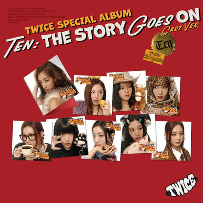 TWICE - TEN: The Story Goes On [Cast Ver.]