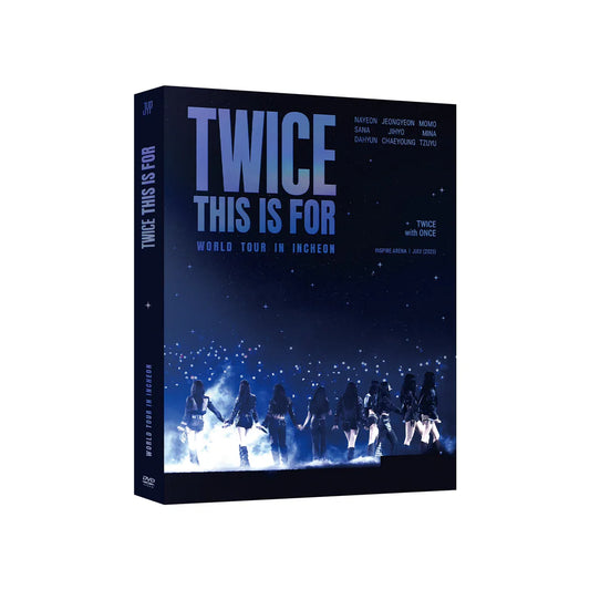 TWICE - THIS IS FOR WORLD TOUR IN INCHEON DVD]