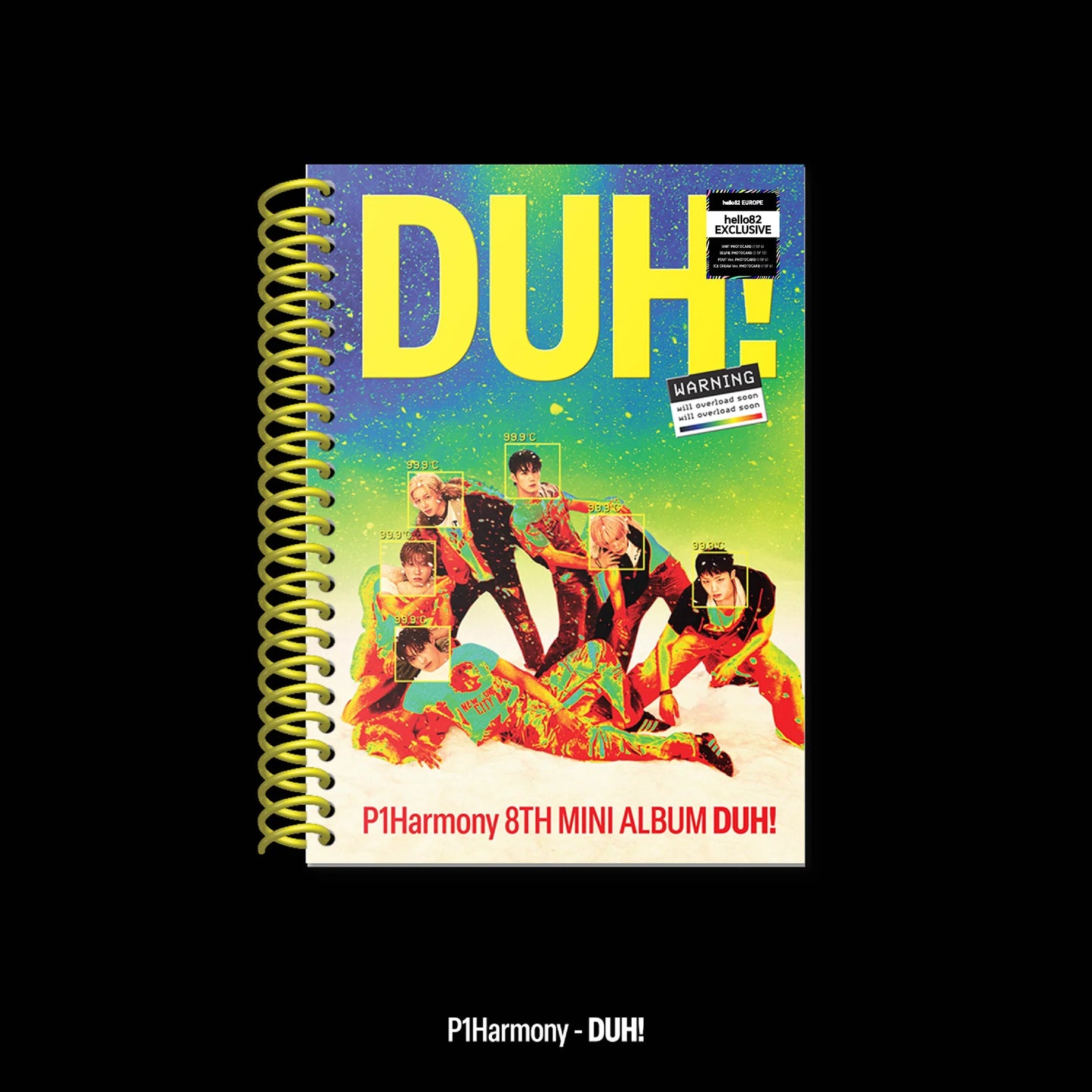 [HELLO82 POB] P1HARMONY - Duh! [Standard Ver.]