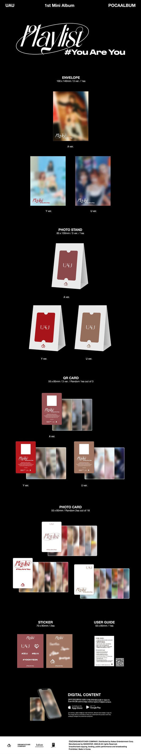 UAU (Dreamcatcher) - Playlist #You Are You [POCA ALBUM]