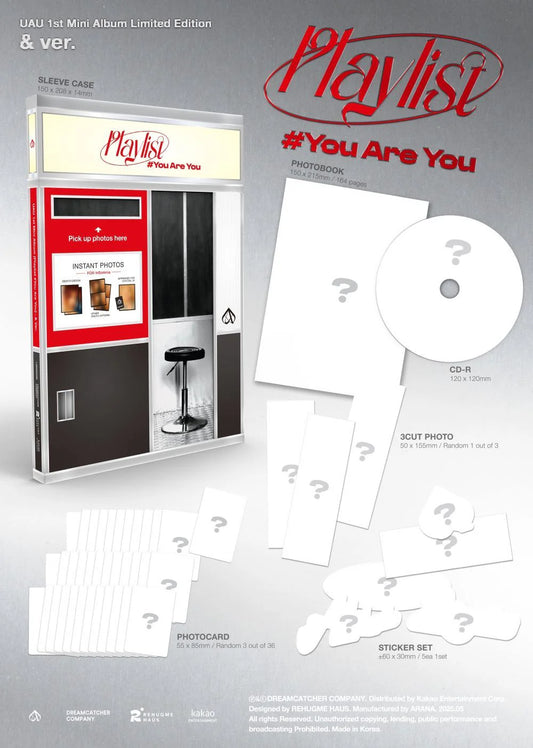 UAU (Dreamcatcher) - Playlist #You Are You [& Ver. (Limited Edition)]