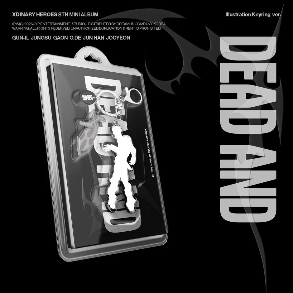 Xdinary-Heroes - DEAD AND [Illustration Keyring Ver.]