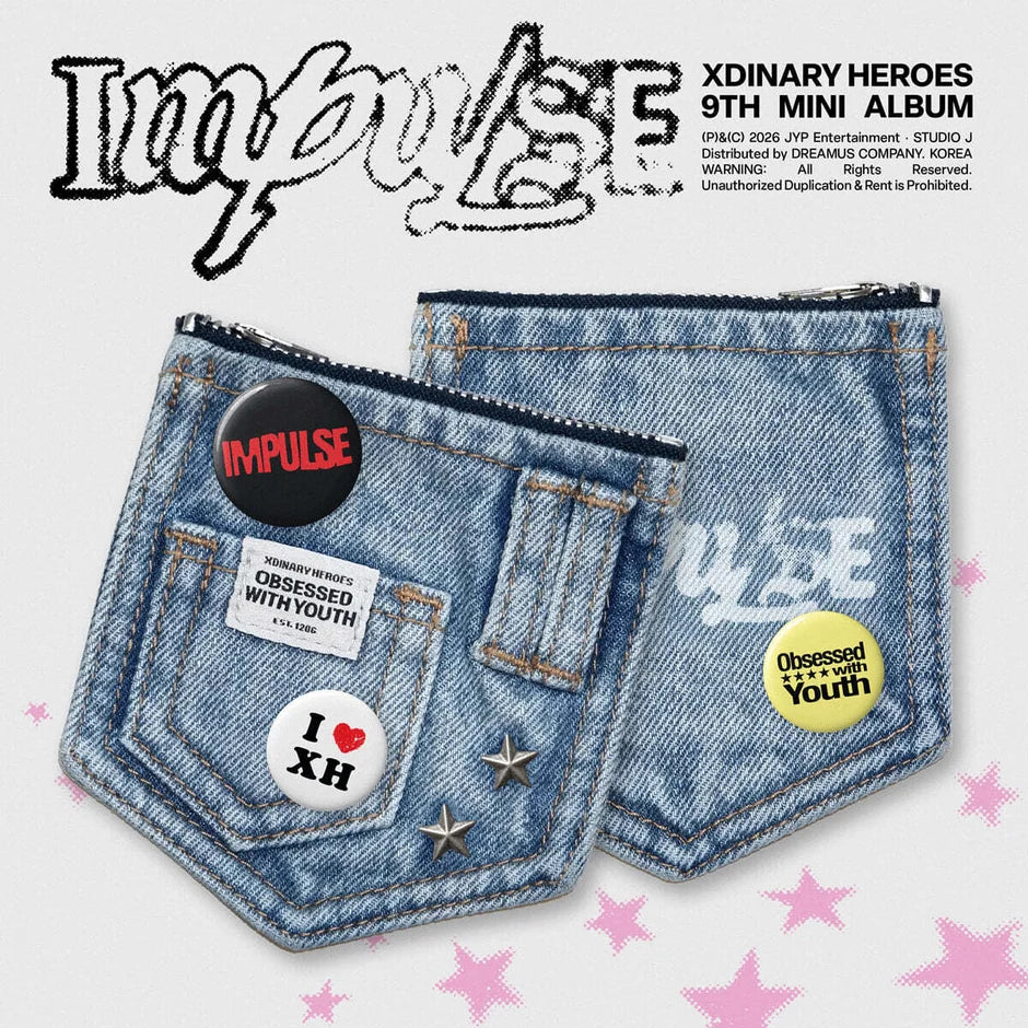 Xdinary-Heroes - IMPULSE [DENIM POUCH Ver.]