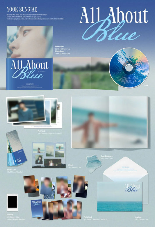 YOOK SUNGJAE (BTOB) - All About Blue [Standard Ver.]