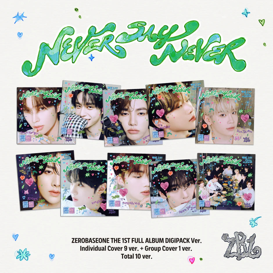 ZEROBASEONE - NEVER SAY NEVER [DIGIPACK Ver.]