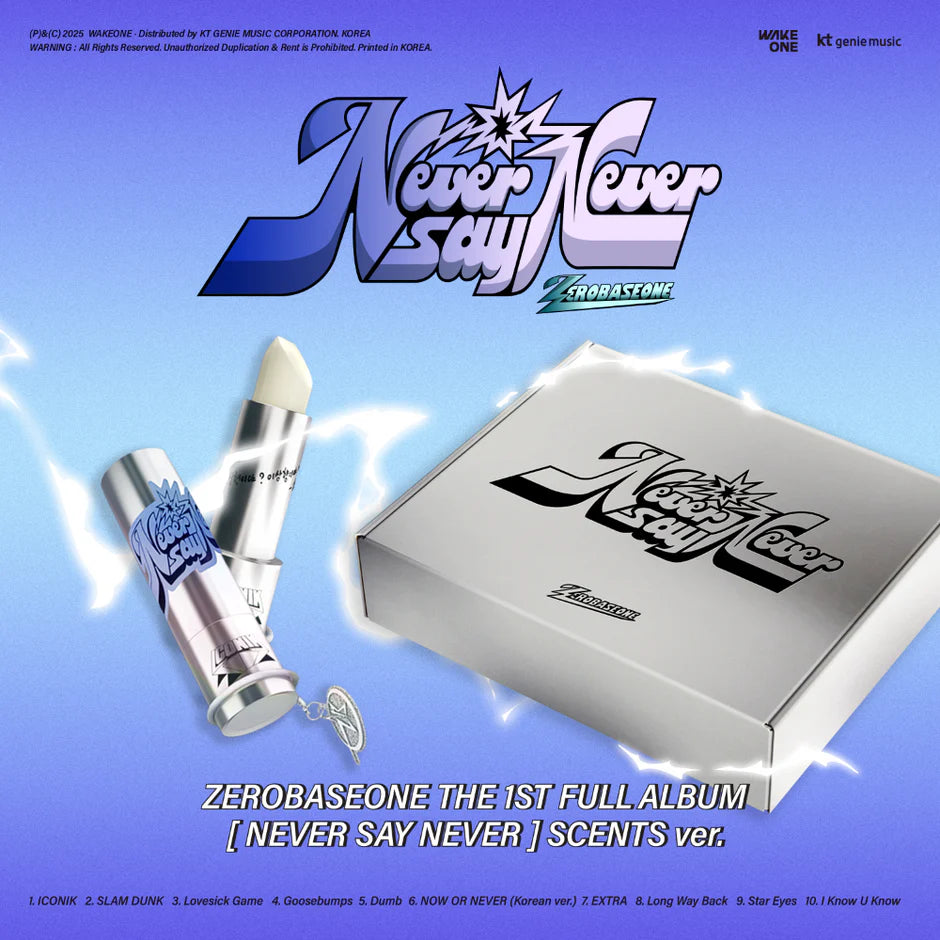 ZEROBASEONE - NEVER SAY NEVER [SCENTS Ver.]
