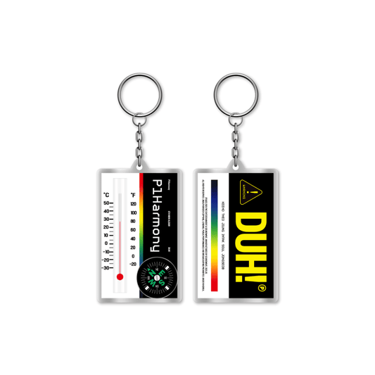 P1HARMONY - Duh! Pop-up Store Official Merch [THERMOMETER KEYRING]