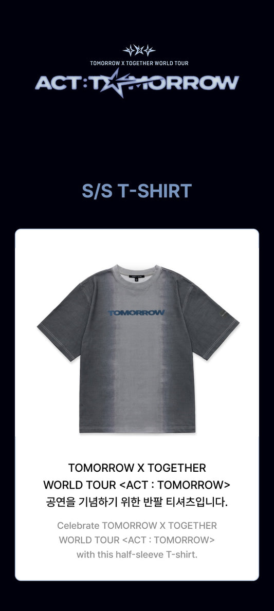 TXT - WORLD TOUR <ACT : TOMORROW> [S/S T-Shirt]