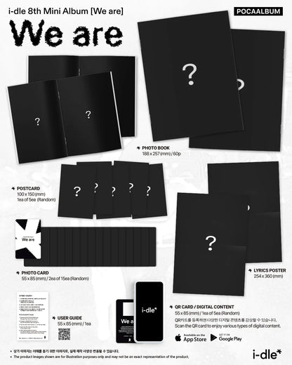 i-dle - We are [POCAALBUM Photobook Ver.]