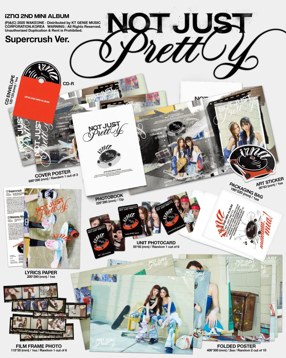 izna - Not Just Pretty [POSTERBOOK Ver.]