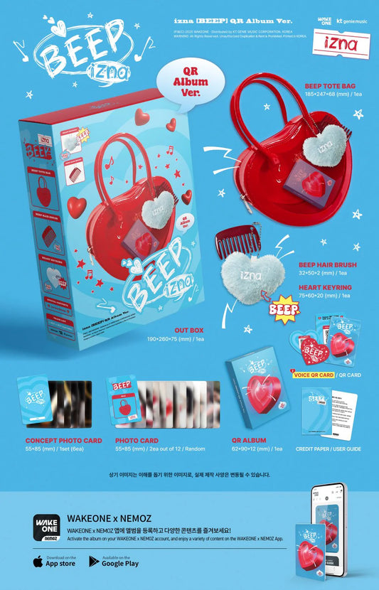 izna - BEEP [QR Album Ver. (Limited Edition)]