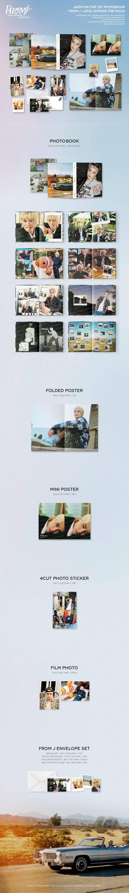 JAEHYUN (NCT) - THE 1ST PHOTOBOOK [FROM J : LOVE ACROSS THE MILES]
