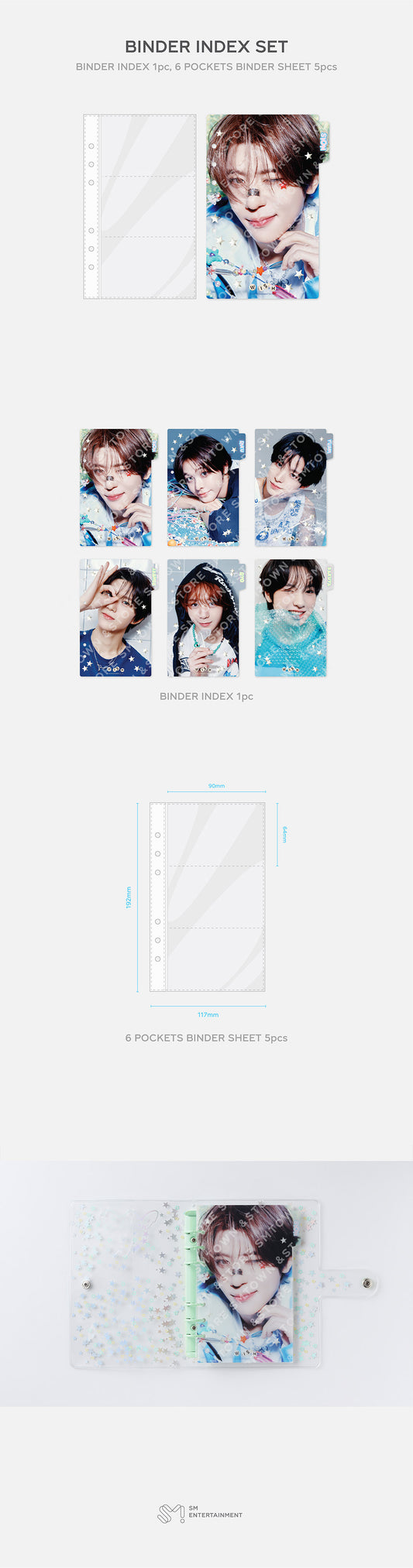 NCT WISH - poppop Goods [BINDER INDEX SET]