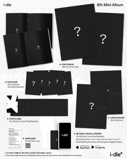 [MAKESTAR POB] i-dle - We are [POCAALBUM Photobook Ver.]