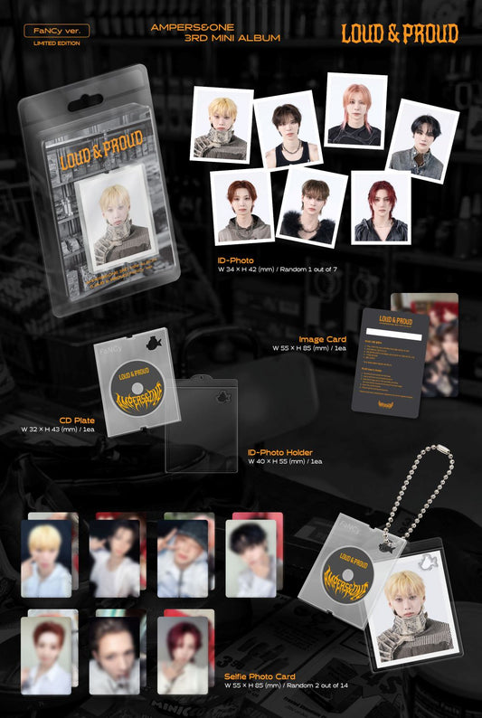 AMPERS&ONE - LOUD & PROUD [FaNCy Ver. (LIMITED EDITION)]