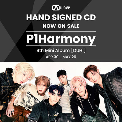[MWAVE SIGNED] P1HARMONY - Duh! [Standard Ver.]
