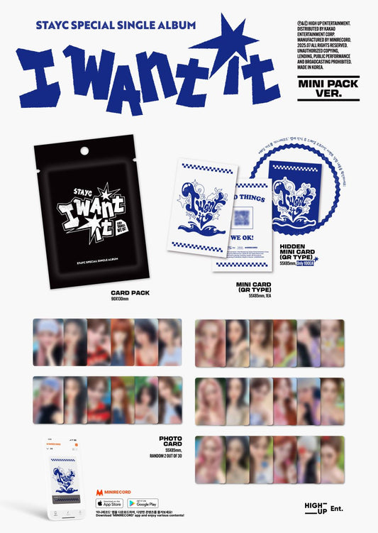 STAYC - I WANT IT [MINI PACK Ver.]