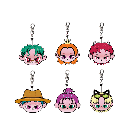 P1Harmony - P1ustage H : MOST WANTED [P1KIDS FACE REEL KEYRING]