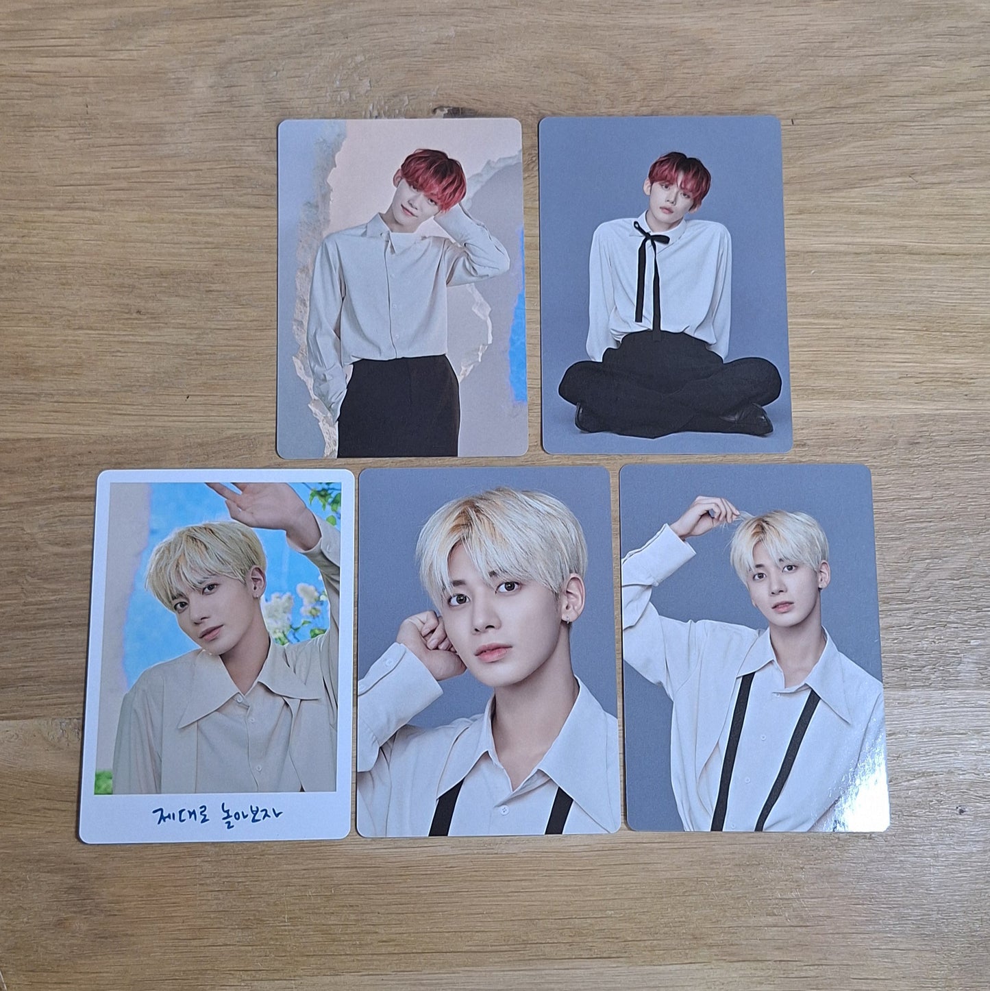 TXT - Act Boy in Seoul Concert photocards