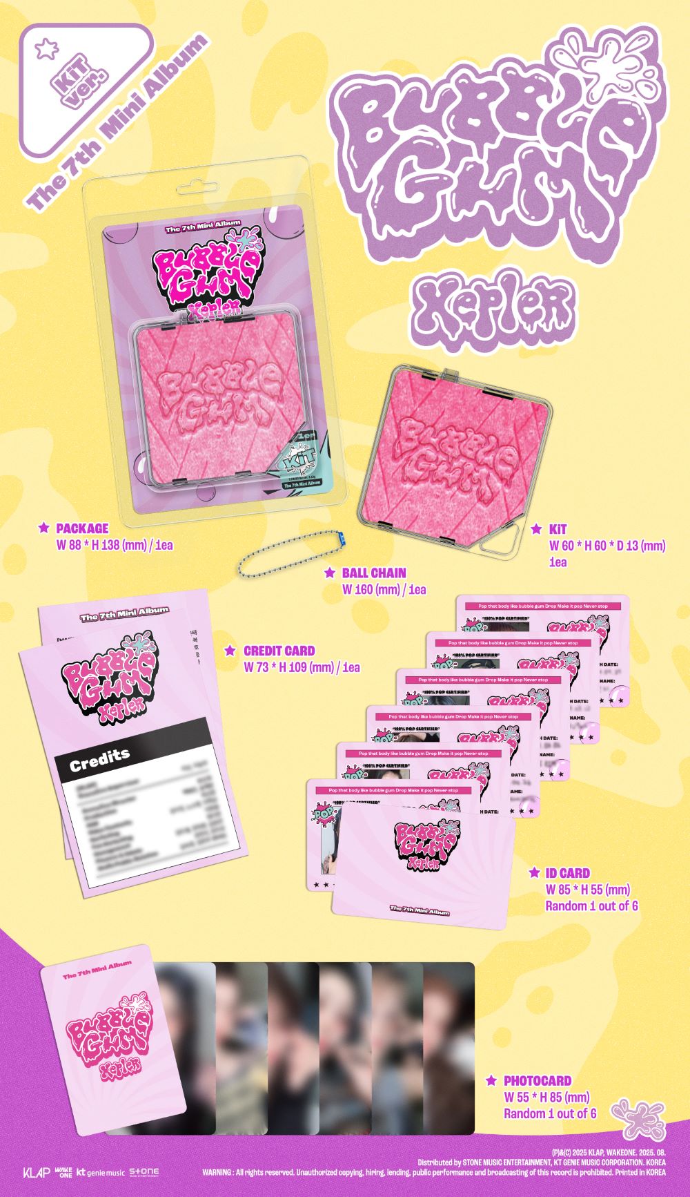 Kep1er - BUBBLE GUM [KiT Ver.]