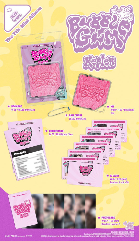 Kep1er - BUBBLE GUM [KiT Ver.]